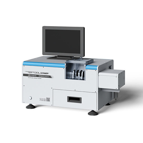 Filtertestinstrument Sigaretteninspectieapparatuur Fysieke meting voor Cigarillos Capsule Sigaren Hitte-niet-branden