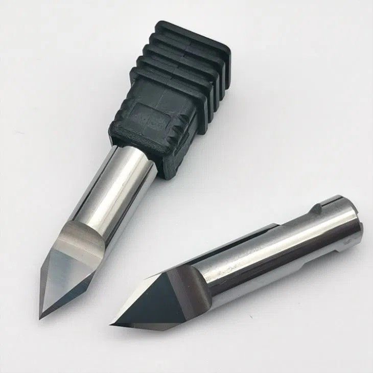 40mm Bit van de het Bladrouter van Lengte Scherp voor Flexibele Materialen Plastic PE pp Kartondoos: