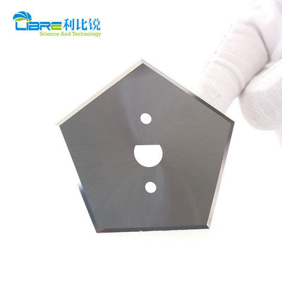Tungstencarbide Pentagon Blade met 5 snijkanten en 66,9 mm lange industriële slitterbladen